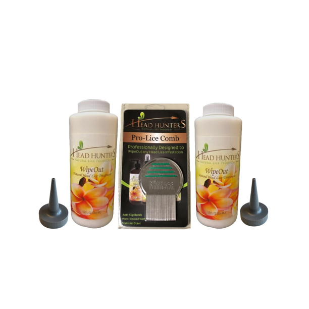 Head Hunters Natural Lice Products ProLice Kit (Double) 12oz Walmart