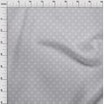 thumbnail image 3 of oneOone Georgette Viscose Fabric Shell Geometric Sashiko Print Fabric BTY 42 Inch Wide, 3 of 4