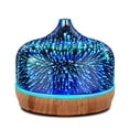 thumbnail image 1 of 500ml Essential Oil Diffuser 3D Glass Aromatherapy Ultrasonic Humidifier - Auto Shut-Off,Timer Setting, BPA Free for Home Hotel Yoga SPA Gift, 1 of 1
