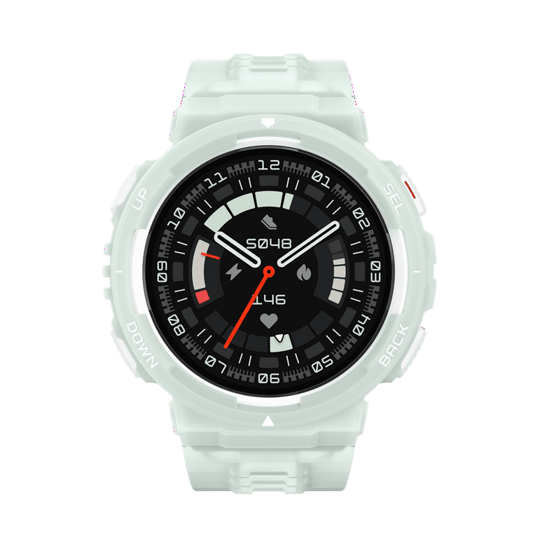 Amazfit Active Edge Smart Watch with Stylish Rugged Sport & Fitness Design  ? Mint Green 