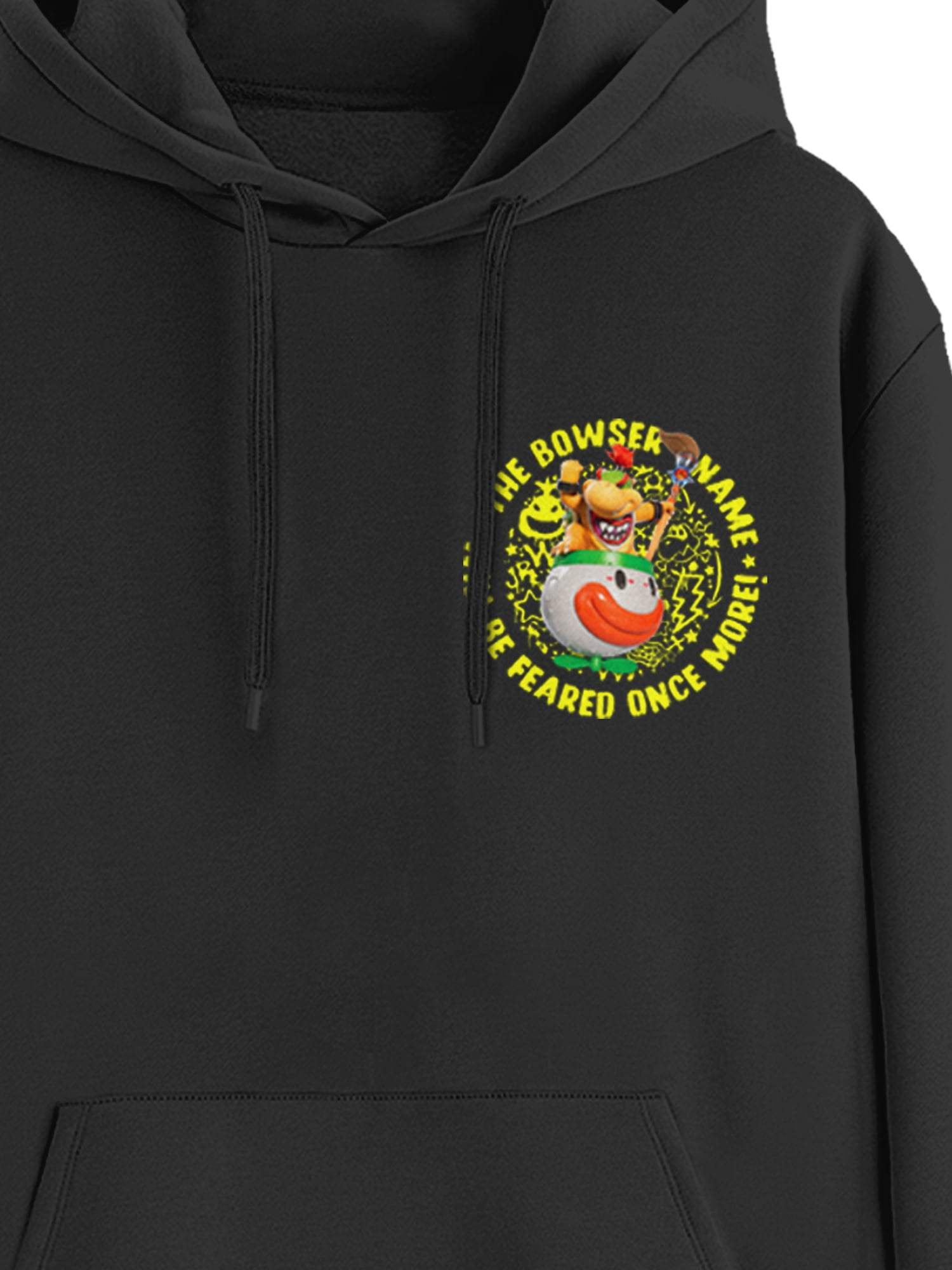 Super Mario Galaxy, Men's & Big Men's Graphic Hoodie, Bowser, Sizes S-3XL
