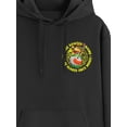 thumbnail image 6 of Super Mario Galaxy, Men's & Big Men's Graphic Hoodie, Bowser, Sizes S-3XL, 6 of 8