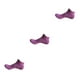 thumbnail image 2 of Calcetines Qarigey para hombre y mujer atléticos Burdeos con paneles transpirables, 2 of 6
