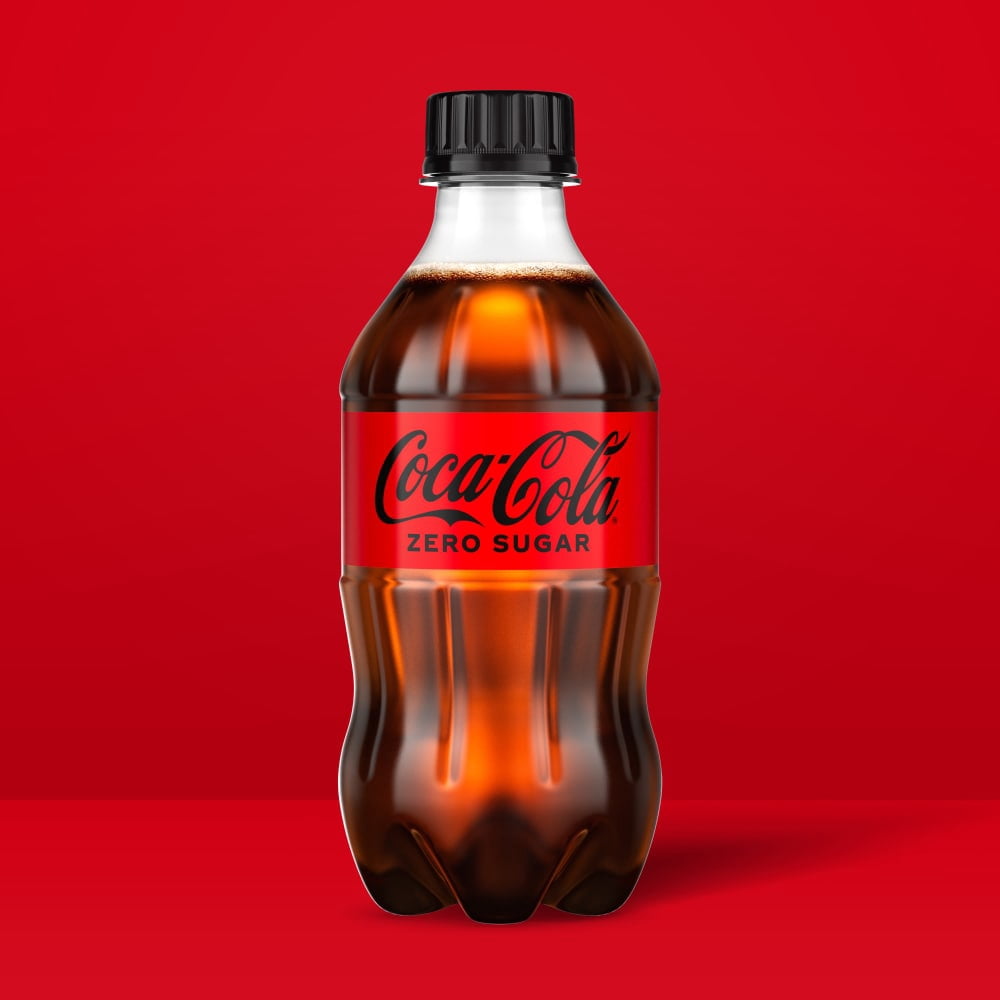 Coca-Cola Zero Sugar Soda Bottles 8 CT / 12 fl oz - 2 Box
