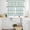 Sage Green Blue, variant on Sage Green Striped Kitchen Curtains Sets for Windows 36 Inch Length, Farmhouse Sage Green Stripes Rod Pocket Window Treatments Tier Curtains and Valances Set for Bedroom/Bathroom