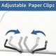 thumbnail image 4 of support De Livre Rglable, Support De Livre Ergonomique Rglable En Hauteur Et En Angle Avec Trombones De Page Pour Gros Manuels Lourds Livres De Mu, 4 of 5