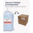 thumbnail image 4 of LOUNJ 40LB Shredded Memory Foam Fill for Cushions, Crafts, Bean Bags, Pillows, or Dog Beds, Made in The USA, 4 of 7