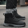 thumbnail image 6 of Ecetana Mens Winter Snow Boots Anti Slip Hiking Outdoor Trekking Shoes, 6 of 7
