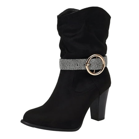 

NN Women s Platform High Heel Ankle Booties Women Winter Boots