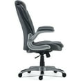 Staples Sorina Bonded Leather Chair Grey (53253)