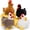 4Chicken, variant on MorisMos 12'' Stuffed Easter Hen Stuffed Animals Bulk Chicken Plush Toy