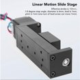thumbnail image 2 of Mini Linear Guide Slide Actuator 28 Stepper Motor 50mm Stroke DIY CNC Router Parts XYZ Stage with T Screw Rod, 2 of 4