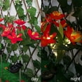 thumbnail image 5 of Qocolhg Solar Flower Lights Outdoor, Garden Artificial Flowers Solar Landscape Lighting Outdoor Solar Lamp LED Orchid Flower Light Waterproof Landscape Lighting for Garden Decoration Red, 5 of 6