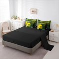 thumbnail image 5 of jejeloiu Rugby Ball Game 7-Piece Bedding Comforter Set,Football Sports King Bedding Sets For Men Women Reversible, 5 of 8