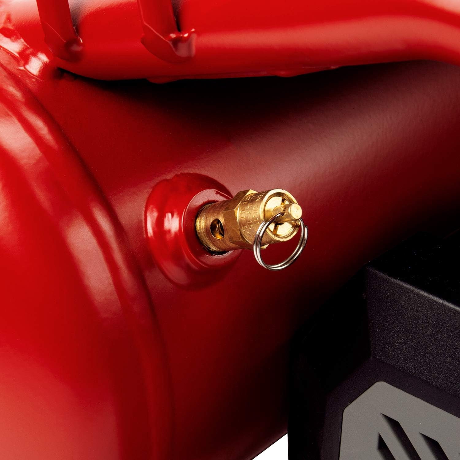 Craftsman Air Compressor, 3 Gallon 1.5 HP Max 155 Psi Pressure Oil-Free Portable, Red- CMXECXA