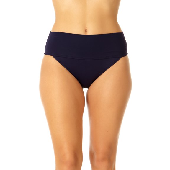 Women's Live In Color Soft Band High Waist Swim Bottom