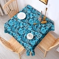 thumbnail image 3 of Camouflage Square Tablecloth 52x52in(132x132cm) – Waterproof Polyester Printed Table Cover, Wrinkle Resistant & Washable for Kitchen Dining Picnic Party Decor, 3 of 6