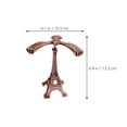 thumbnail image 2 of OFFIGAM Dark Red Eelf Alloy Balance Ornament, Eiffel Tower Style Decorative Sculpture for Home, Office, Tabletop, Bookshelf 4.9×4.1×1.6in, 2 of 8