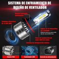 thumbnail image 4 of Applies to 9007 Led Headlight Kit 40000lm for 2003-2009 Hummer H2, 4 of 9