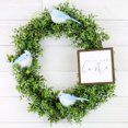thumbnail image 3 of Cornucopia Brands Blue Jays Artificial Birds (6-Pack); Imitation Feathered Blue and White Birds for Wreaths, Christmas Decor, Flower Arrangements and More, 3 of 6