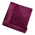 Better Homes & Gardens Luxury Velvet Plush Blanket, Twin, Purple