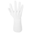 thumbnail image 4 of Milisten 1pc Vinyl Simulation Male Hand Model Hand Form Ring Stand Holder Hand Mannequin Rack Watch Ring Display Props(White), 4 of 5