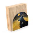 thumbnail image 2 of Wolf and Moon Napkin Holder for Table Clear Napkin Stand Paper Holder Acrylic Organizer Dispenser Napkins for Dinner Kitchen Restaurant Room, 2 of 8