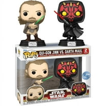 Star Wars Episode I: The Phantom Menace - Qui-Gon Jinn vs. Darth Maul 25th Anniversary Pop! Vinyl Figure 2-Pack