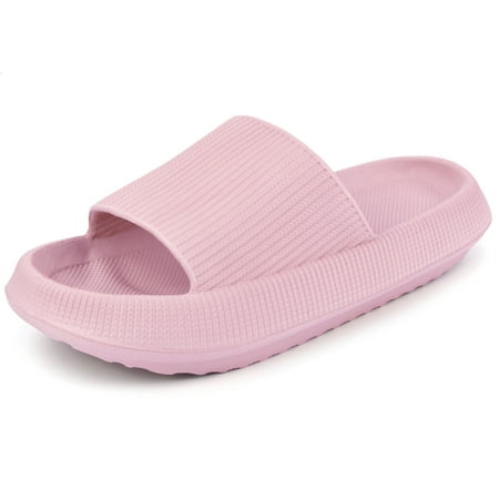 VONMAY Pillow Slides Sandals for Women Men Summer Slip On Slides Soft Thick Sole Non Slip Shower Sandals