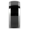 thumbnail image 2 of Memphis Tungsten Black Men Women Ring Domed Polished Edges, 2 of 2