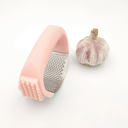 

Garlic Press Crusher - 304 Stainless Steel Rocker Garlic Crusher Ergonomic