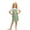 AB58 Green, variant on Bainana Kids Girls Sleeveless Plaid Printed Overalls Dress With Pocket Comfortable Casual Child Suspender Dress For Outdoor Play Size 4-5 Years Black