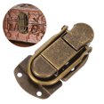 thumbnail image 3 of WEUVEB Vintage Style Coffee Zinc Alloy Box Latch Set, Secure and Stylish 2 Pieces for Decorative and Functional Use, 3 of 8
