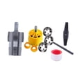 thumbnail image 2 of Kit de enhebrador de tubos de PVC, juego de troqueles redondos, dispositivo de roscado con abridor de hilo interior, diseño de hebilla con troqueles Con removedor de alambre, 2 of 8