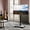 Black, variant on FITUEYES Rolling TV Stand for 32-70 Inch Flat Screen TVs, Portable with 360° Wheels, Height Adjustable, 88 lbs