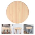 thumbnail image 1 of Raindrops Round Stool Seating Part Wood Easy to Clean for Office 1Pack, 1 of 7