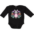thumbnail image 3 of Inktastic Easter Scandinavian Bunny with Flowers Boys or Girls Long Sleeve Baby Bodysuit, 3 of 5