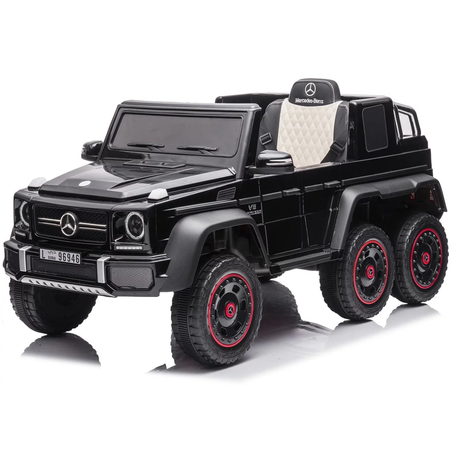 ZZZQ 24V Kids Ride On Cars, Benz G63 Electric Car with Remote Control