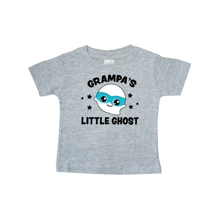 

Inktastic Cute Grampa s Little Ghost with Stars Gift Baby Boy or Baby Girl T-Shirt