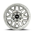 thumbnail image 2 of RockTrix RT110 18 inch Wheel Compatible with Chevrolet Silverado 1500 Tahoe, 6x5.5 Rim 6x139.7 Wheel, 18x9, -12 Offset, 4.5 Backspace, Also fits GMC Sierra 1500 Yukon, Silver, 2 of 7