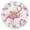 Gold Needle, variant on 10" Artistic Round Wall Decorative Desk Clock Wall Clock Home Decor Pink Flamingos with Golden Dot