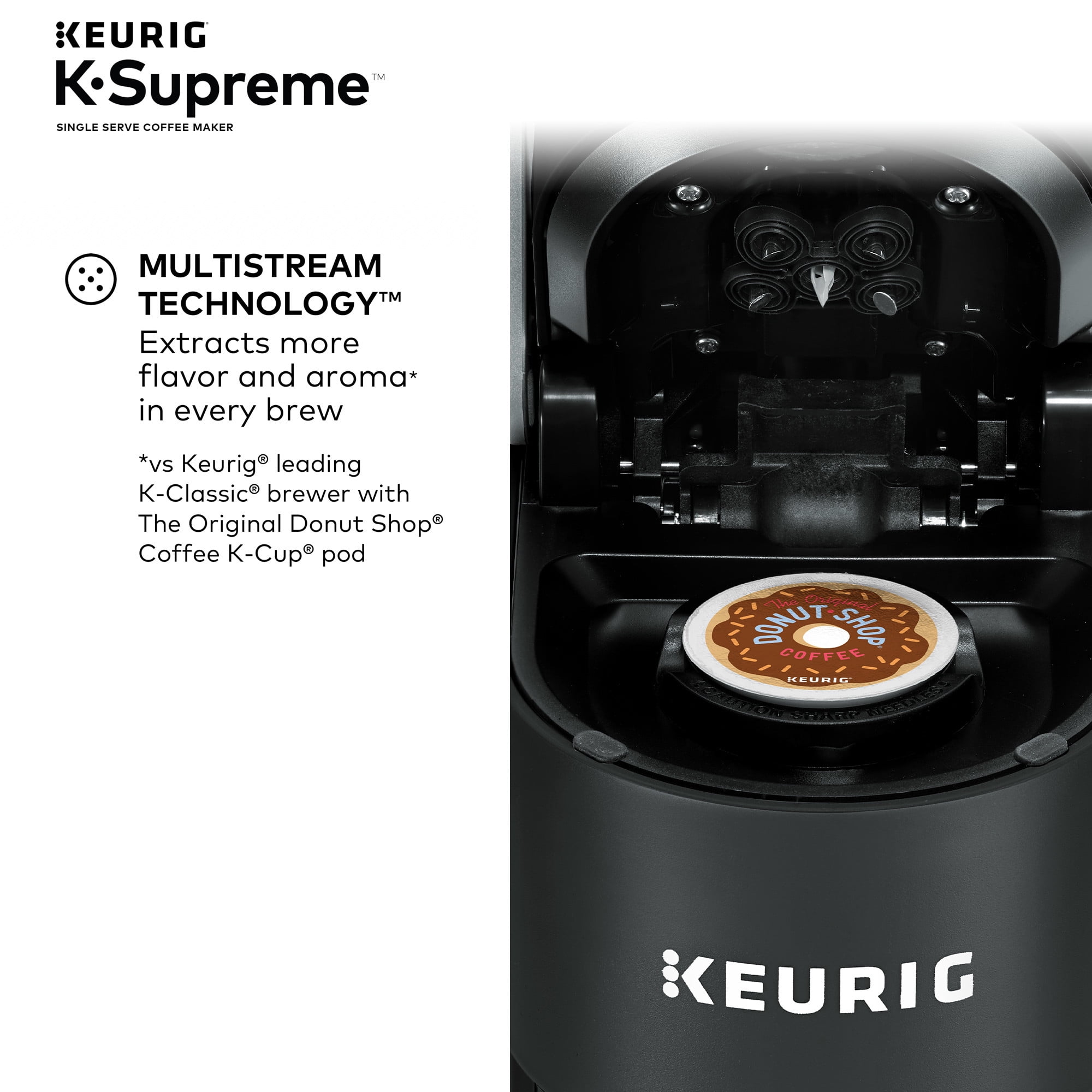 Keurig K-supreme Single-serve K-cup Pod Coffee Maker - Black : Target