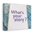 thumbnail image 5 of Inspirational Wall Art What's Your Story Motivational Print Ready to Hang Artwork Unframed, 5 of 16