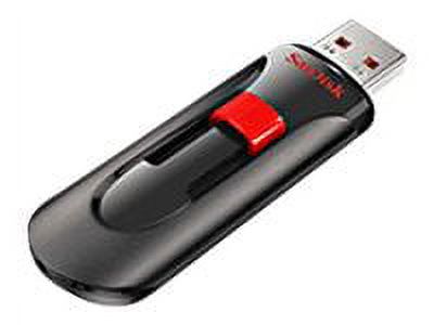 SanDisk Cruzer Glide 32 GB USB 2.0 Flash Drive - Black, Red - image 2 of 9