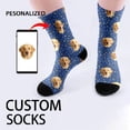 thumbnail image 2 of Stockings For Adults Funny Animal Print Bone Design Comfortable Stretchable Stockings Stocking For Home And Leisure 5PCS, 2 of 8