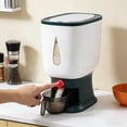 thumbnail image 4 of zhangmingg Large Capacity Household Rice Dispenser with Sealed Freshness Storage and Included Measuring Cup for Organized Kitchen Pantry, 4 of 8