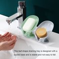 thumbnail image 4 of Cateissary Jaboneras resistentes manuales, soporte de esponja multifuncional para cuarto de ducha, ventosa sin perforaciones, bandeja lavable para Juegos de accesorios de baño Verde Cateissary HA006578-01, 4 of 6