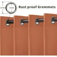 thumbnail image 2 of Rideaux Intérieurs Extérieurs pour Patio \ Panneau de Rideau à Oeillets Bloquant le Soleil pour Intimité, Rideaux Résistants aux Intempéries pour Gazebo, Véranda avant, Pergola, Kaki G x H Panneau, 2 of 8