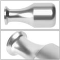 thumbnail image 6 of J2 Engineering Universal Silver Manual Car Shifter Knob Aluminum Cylindrical Wine Cup Style with Adapter J2-SK-006-SL, 6 of 7