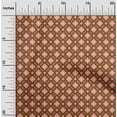 thumbnail image 1 of oneOone Cotton Cambric Fabric Check Flame Stitch_Printed Craft Fabric BTY 56 Inch Wide, 1 of 4